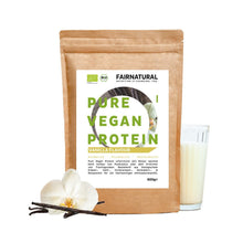 Organic vegan protein powder vanilla without soy