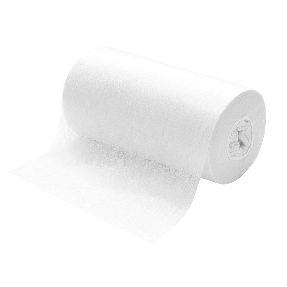 Tá 6 rolla de 150 éadach indiúscartha bán sáithithe in ola (65 x 25 cm) sa phacáiste athlíonta TASKI Florzip 65 ó Diversey Deutschland GmbH & Co. OHG, atá foirfe chun dromchlaí olacha a ghlanadh. Seachadadh i gcartán le 6 buicéad.