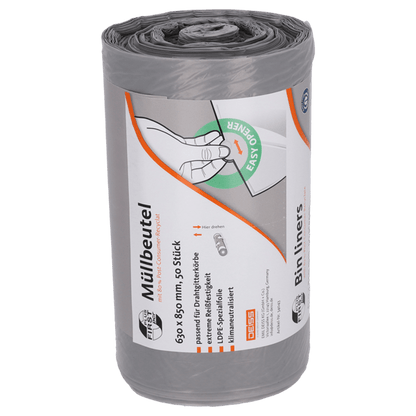 Deiss First Plus PCR garbage bags 80 liters, 34043