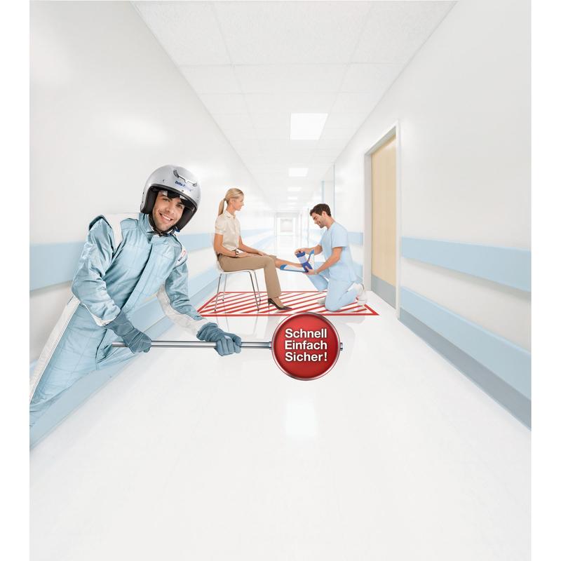 Delta-Xpress, Handgelenkschiene – im Einsatz