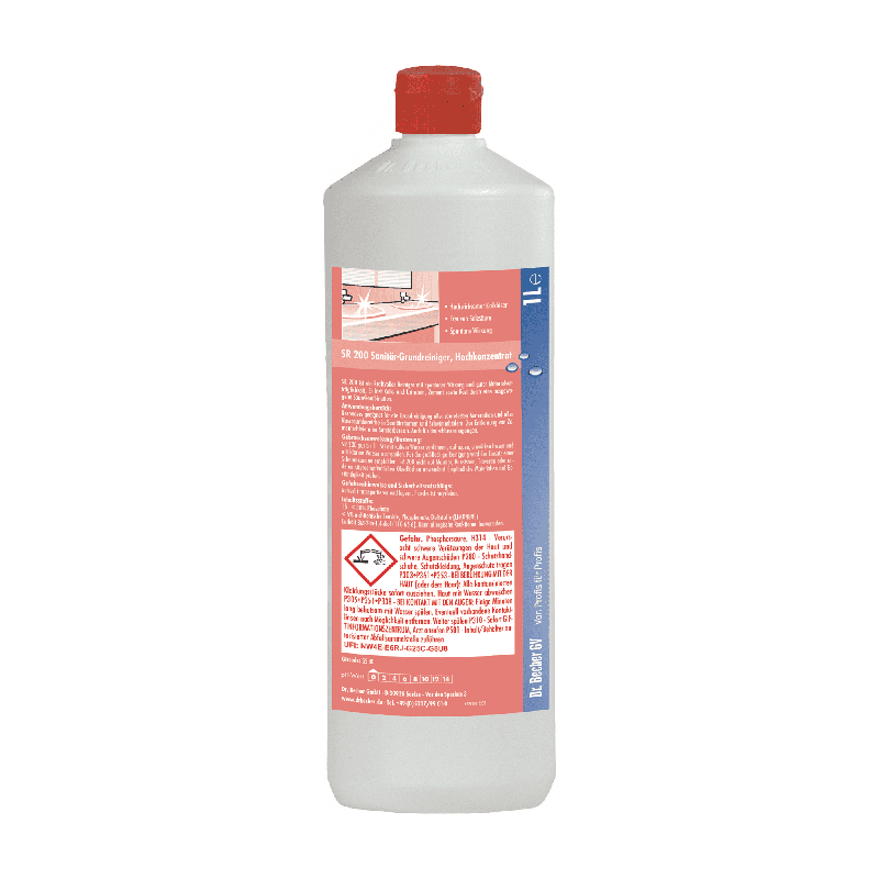 Sanitary basic cleaner