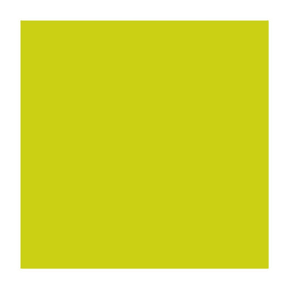 A continuous, light green square, reminiscent of the eco-friendly Duni tissue napkins from Duni GmbH, is centered on a pristine white background.