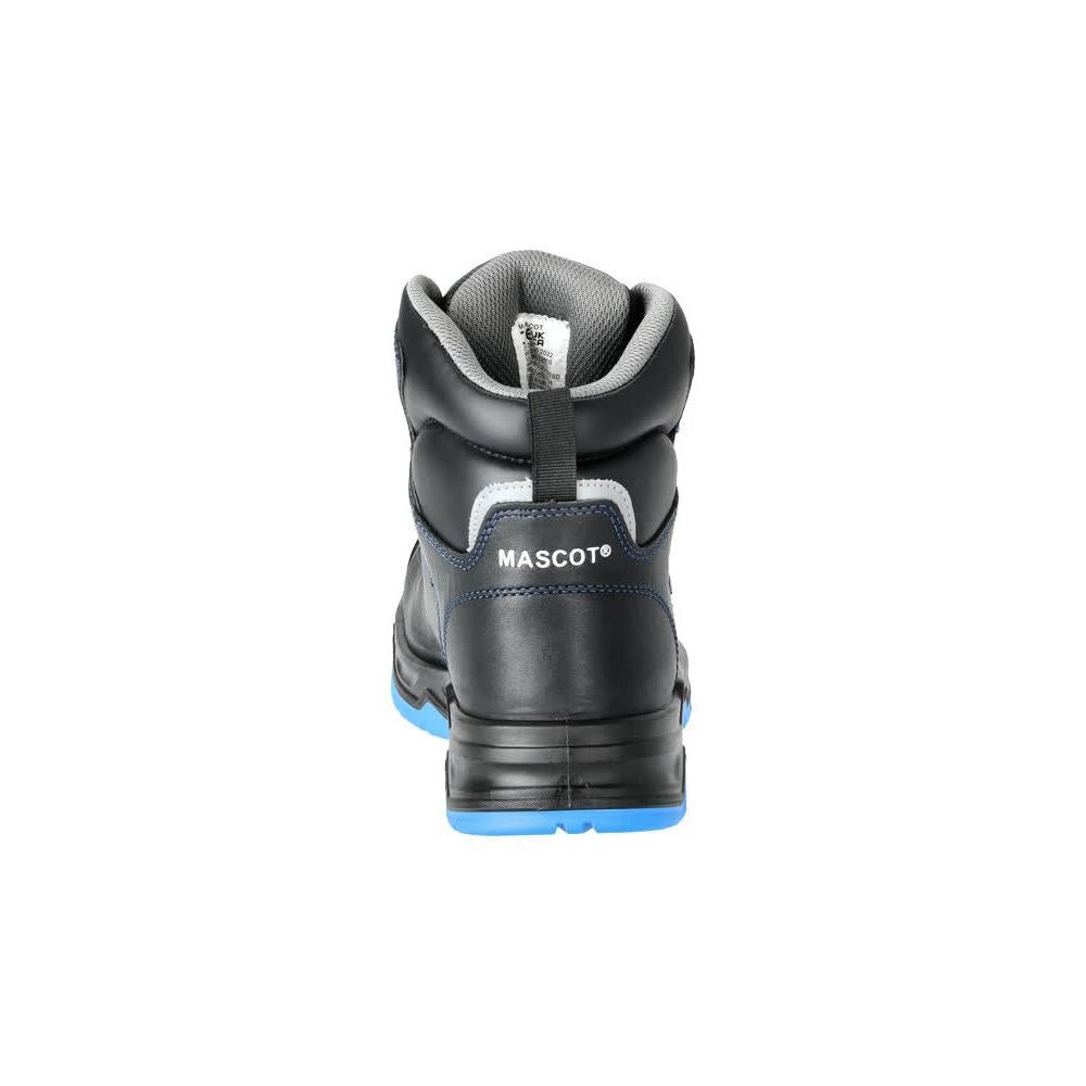 Safety boots S3 with laces Safety boots S3 safety shoes, black/grain blue