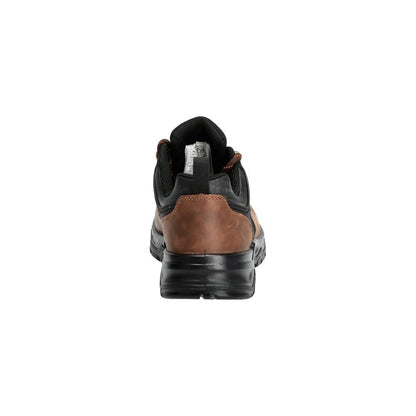 Safety shoes S3S, laces safety shoes S3S, nut brown/black