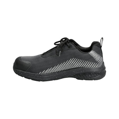 Safety shoes S1PS, laces safety shoes S1PS, black