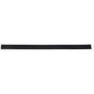 A straight black metal REPLACEMENT RUBBER, 350 mm, from Haug Bürsten KG, is shown on a white background. This accessory fits item no. 8535 and serves as a replacement rubber; the markings on the item are faint or not clearly visible.