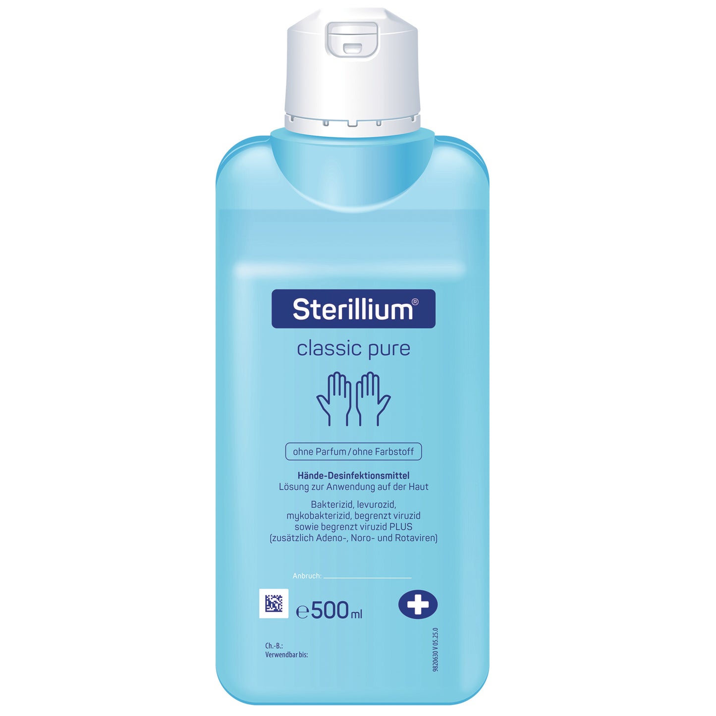 Sterillium® Classic Pure hand disinfection