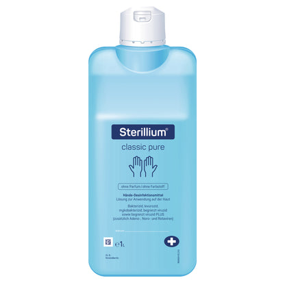 Sterillium® Classic Pure hand disinfection