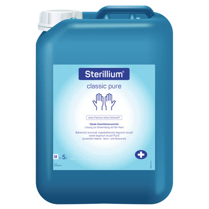 Sterillium® Classic Pure hand disinfection