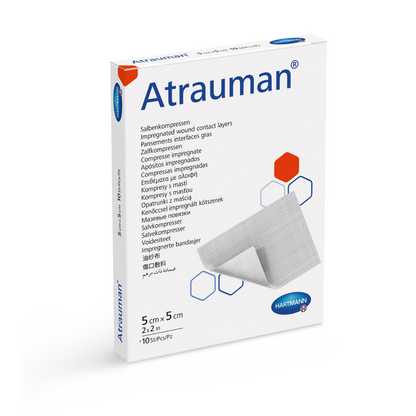 Hartmann Atrauman® cóiriú ointment steiriúil 5 x 5 cm