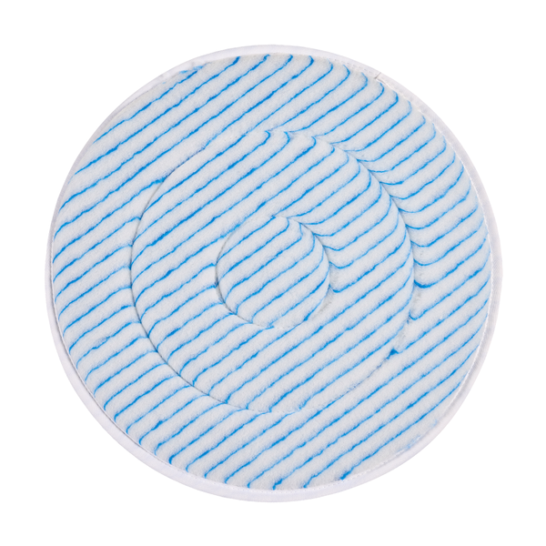 Is é an Kiehl Microfaserpad 17 Zoll (43,2 cm) ó Johannes Kiehl KG ceap cruinn bán le bíseanna gorma agus brístí mín - is é an t-ábhar glantacháin is fearr le haghaidh glanadh dromchla éifeachtach. Ar fáil i bpacáiste de 5.