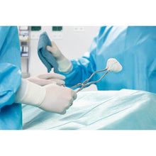 Band-Aid, non-sterile gauze balls – in use
