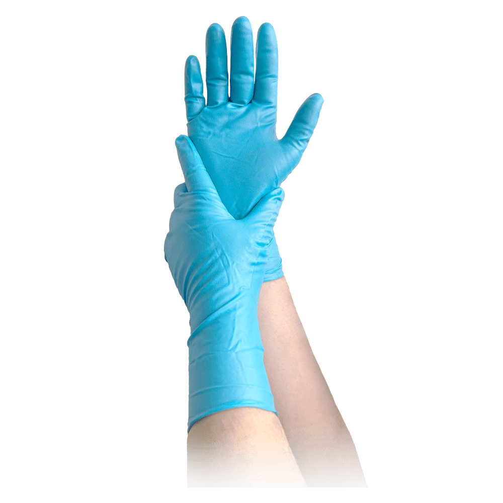 MaiMed-ChemGuard, non-sterile, powder-free nitrile full protection glove, 50 pieces/box