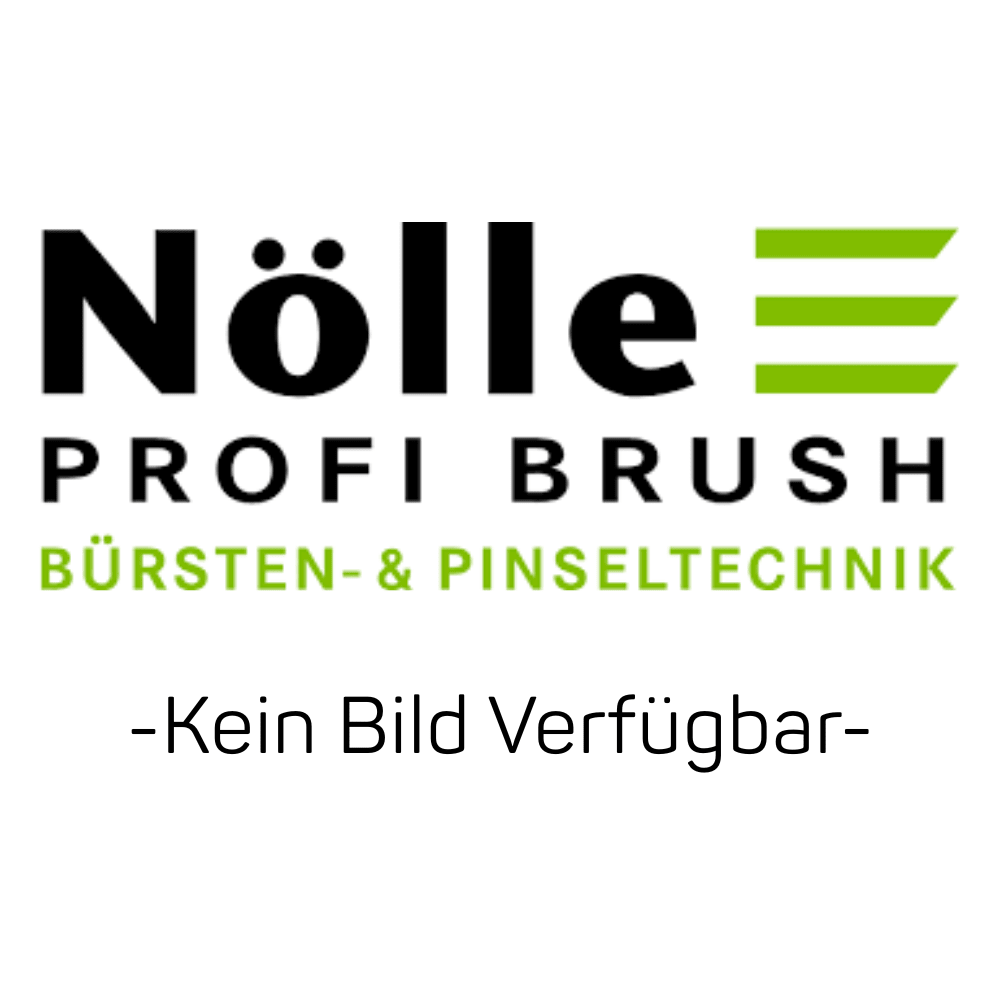 The image shows the Nölle Profi Brush Bürsten- & Pinseltechnik e.K. logo with "Bürsten- & Pinseltechnik" and "-No Image Available-", as it is often seen for the hall broom, 28 cm natural coconut with angled handle hole | 1 piece.