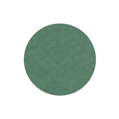 Wir präsentieren das PAPSTAR Papiertischtuch mit Damastprägung von PAPSTAR GmbH, eine exquisite grüne Papiertischdecke mit einem strukturierten geometrischen Muster, das einer Damastprägung ähnelt und eine Reihe konzentrischer Formen und Linien aufweist. Ideal, um die Eleganz Ihrer Tischdekoration zu unterstreichen.