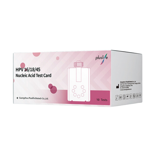 Pluslife HPV 16/18/45 PCR test - 10 test | Pack (10 pieces)