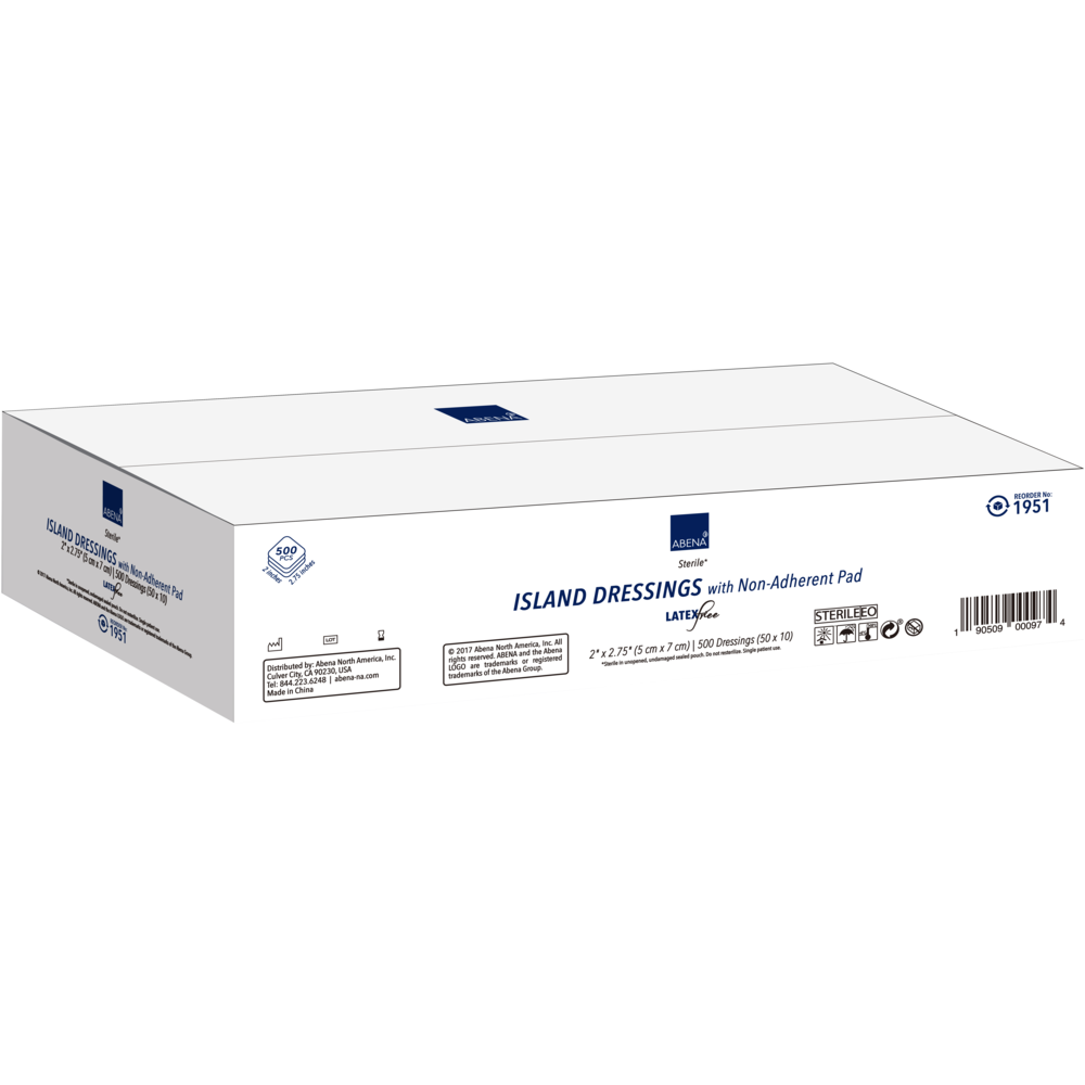 A transparent roll labeled "Garbage bags 120 L, with drawstring, 700x1010mm 55 microns". The packaging of Abena Re-Seller GmbH shows product details, barcodes, and symbols - similar to medical supply boxes. Contains 10 bags per roll.