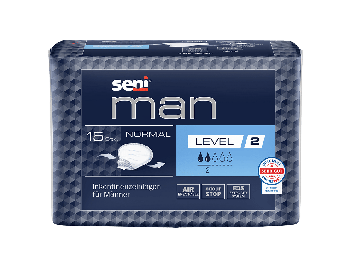 Seni one normal incontinence insert for men | Pack (15 pieces)
