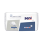 Incontinence pad for men, template