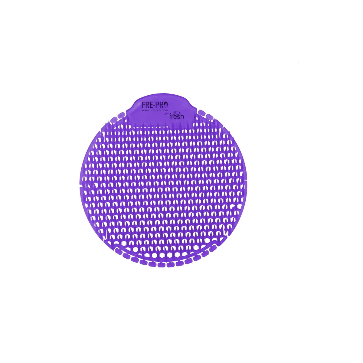 FRE-PRO Slant Scented Urinal Strainer, "Fabulous" on Both Sides