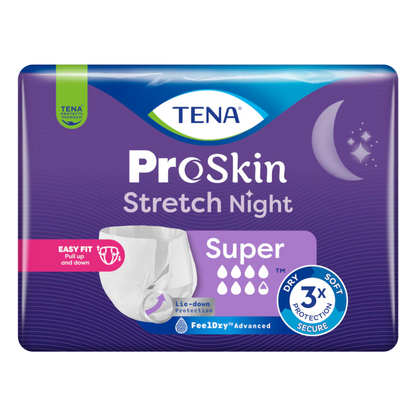 Tena ProSkin Stretch Night Super incontinence pants