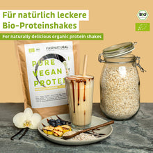 Organic vegan protein powder vanilla without soy