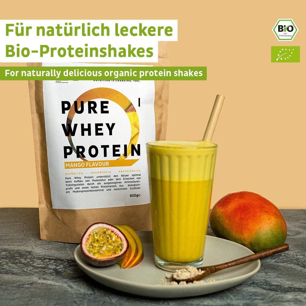 Organic Whey Protein Powder Mango