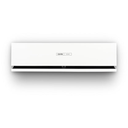 Is gléas bán, balla-ceangailte é painéal tosaigh CWS don dáileoir cumhra Air Bar ó CWS le dearadh dronuilleogach nua-aimseartha agus aeráil íochtair, lipéadaithe le "CWS HYGIENE".