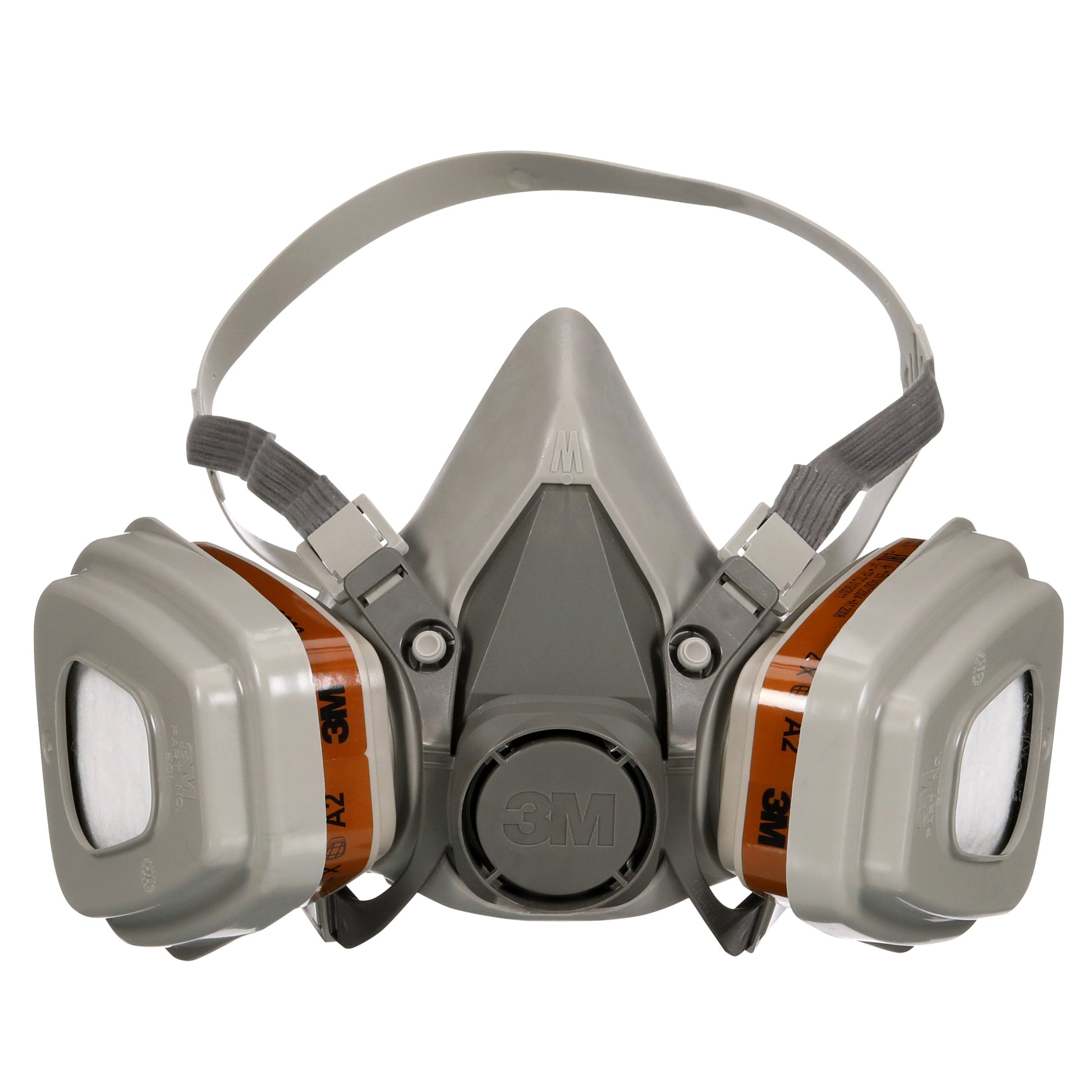 Die 3M™ Atemschutzmaske 6002KIT-1 von 3M Deutschland GmbH bietet mit austauschbaren A2P2-Filtern (organische Dämpfe) und verstellbaren Bändern zuverlässigen Atemschutz für Industrie- oder Gefahrenbereiche.