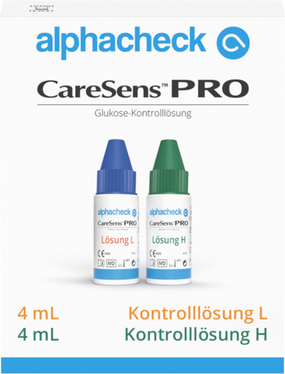 CareSens Pro control solution H | Bottle (4ml)