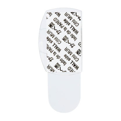 The image shows Command™ transparent clips for round cables (17017CLR, 4 clips + 5 strips) from 3M Deutschland GmbH on a white background - ideal for cable mounting solutions.