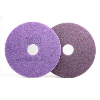 Pad Meaisín Diamond 3M™ Scotch-Brite™ Corcra