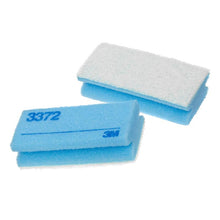 Spúinse Glantacháin 3M ™ Scotch-Brite™ 3372, Gorm / Bán, 70 mm x 150 mm, 10 x 10 píosa / cás | Pacáiste (10 bpíosaí)