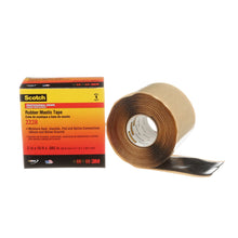 Téip Rubair Scotch® Butyl 2228, Féin-Fusing, Dubh, 50.8mm x 3m, 1.65mm | Pacáiste (1 rolla)
