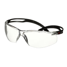 3M™ SecureFit™ 500 Safety Glasses, Black Temples, Scotchgard™ Anti-Fog/Anti-Scratch Coating (K&N), Clear Lens, SF501SGAF-BLK-EU, 20 per pack | Pack (1 piece)