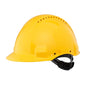 3M™ G3000CUV Safety Helmet with Uvicator and Pinlock Closure - Ventilated